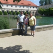 Con muy buena gente Emilio y Elvira en el jardín Wallanstein el 23/5/2012