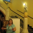 Yo en la acción - explicando en el hotel Imperial, agosto de 2012