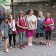 Con Elena y su grupo de amigos (mallorquines) muy buenos que se decidieron terminar su crucero fluvial por Danubio en Praga (que me encantó), julio 2015 en el Barrio Judío de Praga